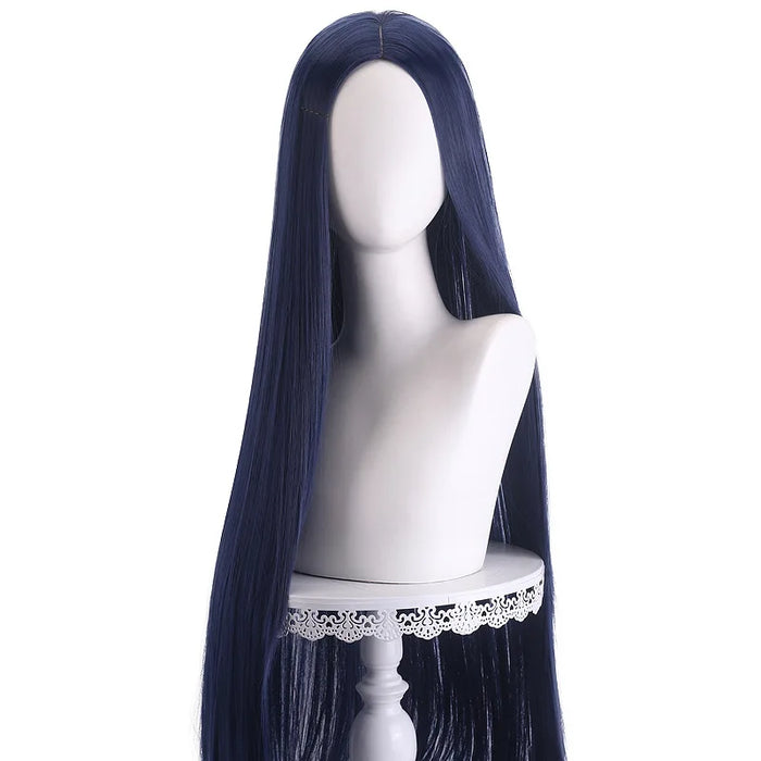 Halloween Cosplay Anime Party Fancy Wig Costume Wig 100cm Long Straight Heat Resistant Synthetic Hair Anime Colored Hair