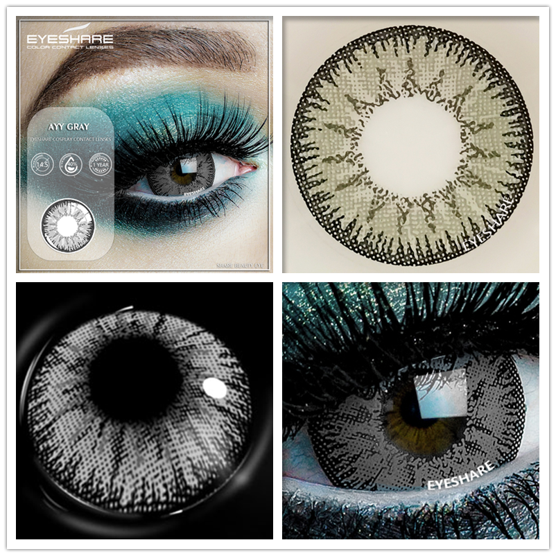 Color Cosplay Contact Lenses Halloween Yearly Eyes