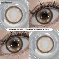 Cosplay Color Contact Lenses 1 Pair Halloween Pink Colorful Contact Red Eye Contacts Green Lenses Purple Lenses Yearly