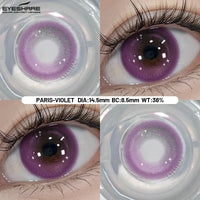 Cosplay Color Contact Lenses 1 Pair Halloween Pink Colorful Contact Red Eye Contacts Green Lenses Purple Lenses Yearly