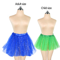 LED Glowing Light Skirts Kids Aldult Girls Princess Tutu Tulle Skirts Dance Miniskirt Costume Cosplay Wedding Party Led Clothing