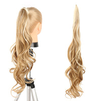 Long Curly Ponytail Extensions Synthetic Horse tails Curly False Tail For Women 32Inch Hairpiece Ponytail Hair Extensions