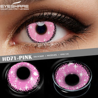 Cosplay Color Contact Lenses for Eyes Purple Lenses Pink Lens Makeup Beauty Contact Lenses Eye Cosmetic Color Lens Eyes