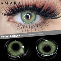 AMARA 1 Pair Colored Contact Lenses Natural Look Brown Eye Lenses Gray Contact Blue Lenses Fast Delivery Green Eye