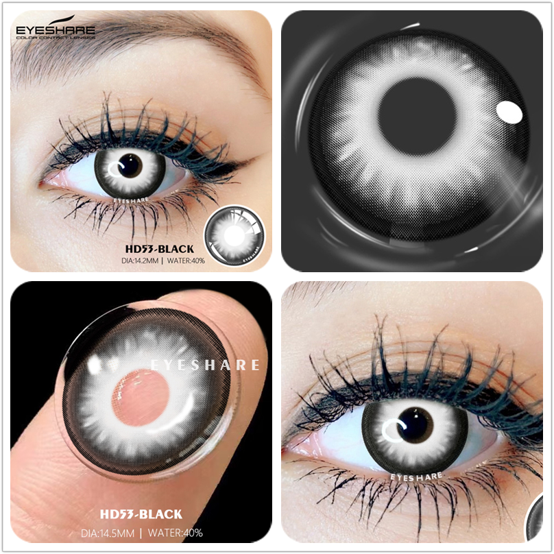 Color Cosplay Contact Lenses Halloween Yearly Eyes