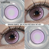 Cosplay Color Contact Lenses 1 Pair Halloween Pink Colorful Contact Red Eye Contacts Green Lenses Purple Lenses Yearly