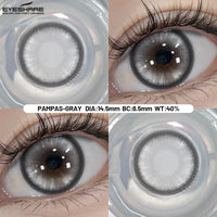 Cosplay Color Contact Lenses 1 Pair Halloween Pink Colorful Contact Red Eye Contacts Green Lenses Purple Lenses Yearly