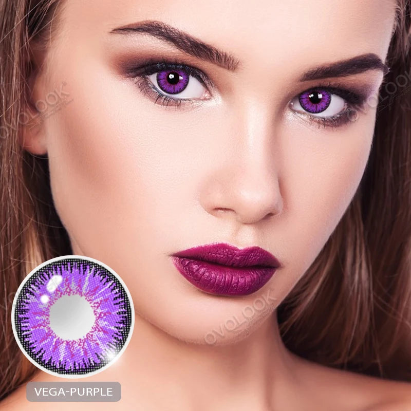 Lenses Cosplay Anime Contact Lenses Vision Correction Comestic Myopia Prescription Contact Lenses OVOLOOK