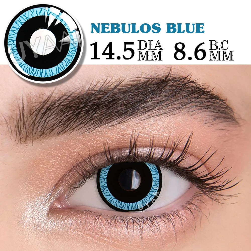 Cosplay Anime Eyes Lenses Nebulos Series Makeup Beauty Contact Lenses Cosmetic
