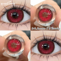 EYESHARE Cosplay Color Contact Lenses Anime Pink Beauty Contact Spring New Style Makeup Red Blue Lenses Yearly Halloween Contact