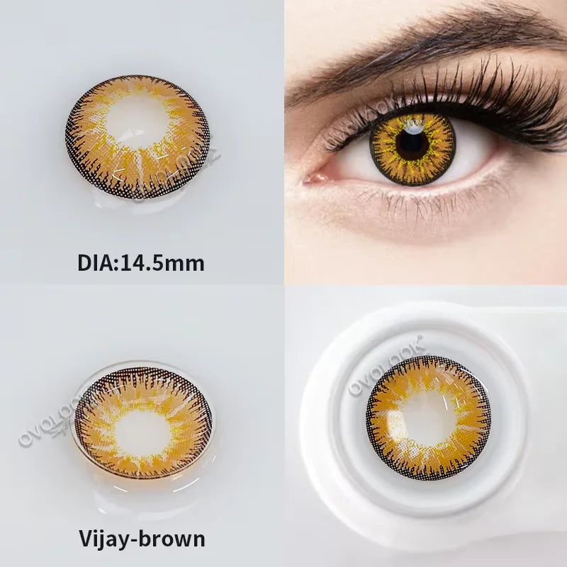 Lenses Cosplay Anime Contact Lenses Vision Correction Comestic Myopia Prescription Contact Lenses OVOLOOK