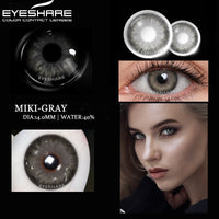AMARA 1 Pair Color Contact Lenses for Eyes Natural Brown Lenses Beauty Fashion Monet lense Blue Lenses Green Eye Contact