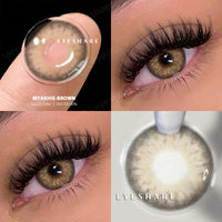 2pcs Natural Color Contact Lenses Colored Eye Contacts
