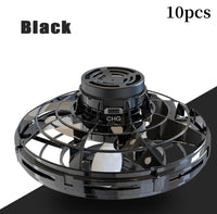Fidget Spinner Mini Drone LED UFO Type Flying Helicopter Spinner