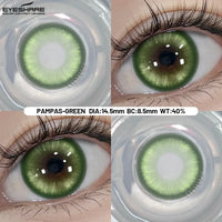 Cosplay Color Contact Lenses 1 Pair Halloween Pink Colorful Contact Red Eye Contacts Green Lenses Purple Lenses Yearly
