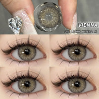 Color Contact Lenses for Eyes Natural Gray Contact Lens Yearly Fashion Beauty Makeup EyeLenses