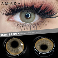 AMARA 1 Pair Colored Contact Lenses Natural Look Brown Eye Lenses Gray Contact Blue Lenses Fast Delivery Green Eye