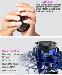 Fidget Spinner Mini Drone LED UFO Type Flying Helicopter Spinner
