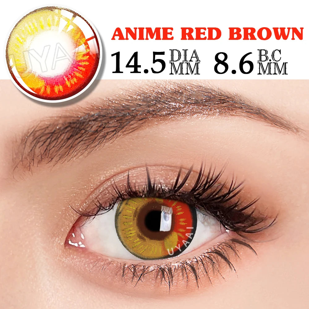 Cosplay Anime Eyes Lenses Nebulos Series Makeup Beauty Contact Lenses Cosmetic