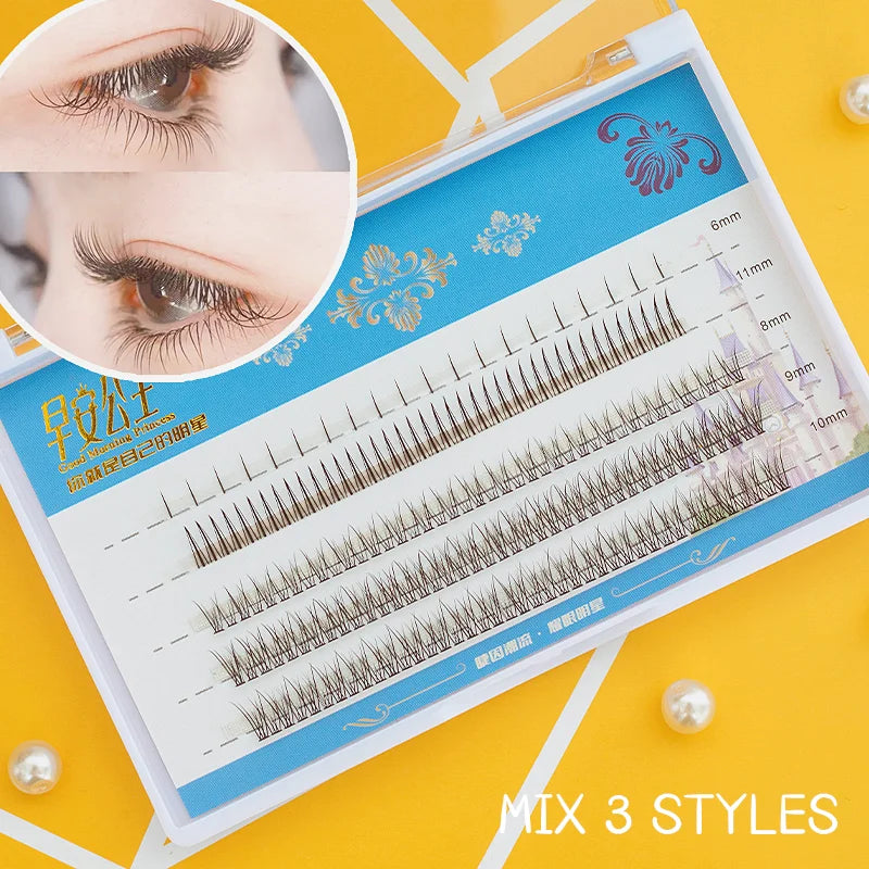 Eyeslashes Extension Personal Eye Lash Professional Makeup Individual Cluster Grafting Fake EyeLash Japanese False EyeLashes