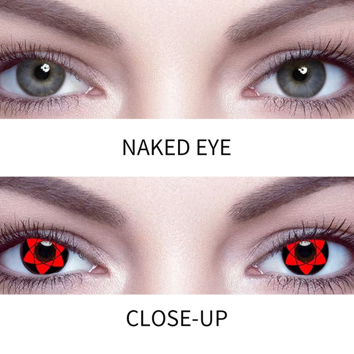 COSPLAY Pupil Contact Lenses for Eyes Myopia Color Lens Halloween Comestic Anime Lenses