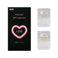 Beauty Lenses for Eyes Color Contact Lenses Natural Comestic Colored Eye Lenses Soft Eye Color Lens OVOLOOK-2pcs/pair 15 Tone