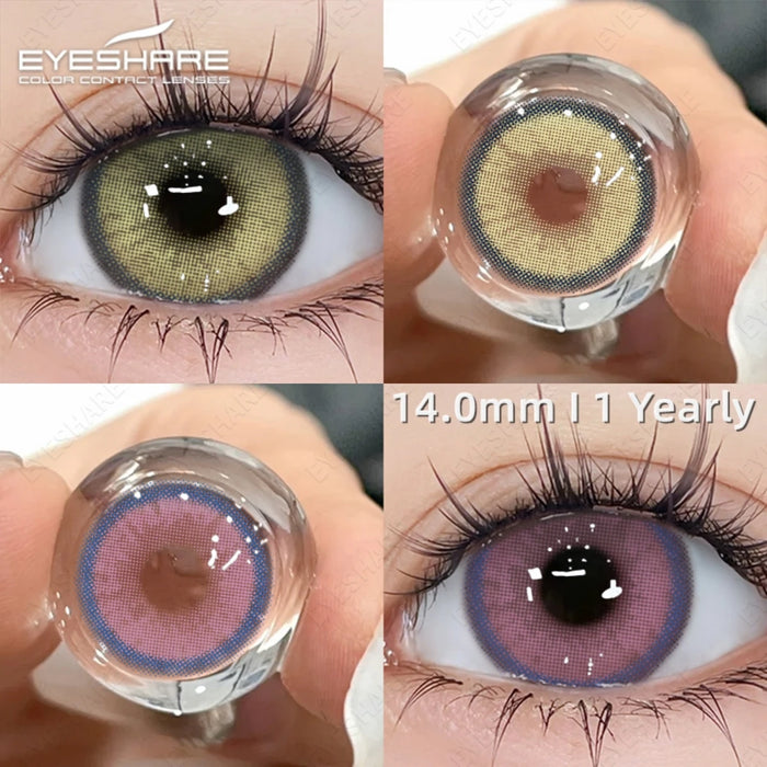 Natural Color Contact Lenses Brown Eyes Contacts Lenses Fashion Green Contacts Eyes Lenses