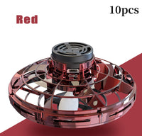 Fidget Spinner Mini Drone LED UFO Type Flying Helicopter Spinner