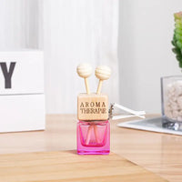 Car Accessories Auto Air Freshener Hanging Glass Bottle Auto Freshener Diffuser Bottle Car Air Outlet Clip Glass Color Bottle