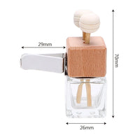 1 PC Car Perfume Bottle Perfume Pendant Car-styling Air Freshener Hanging Glass Bottle Auto Ornament Diffuser For Essential Oils