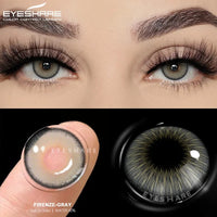 EYESHARE 1 Pair Brown Natural Colored Eye Lenses Gray Fashion Lenses Blue Eye Lens Green High Quality Cosmetics Color Contacts