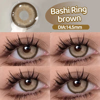 Fashion Big Lenses Myopia Colored Contact Lenses for Eyes Beauty Blue Eyes Lenses Green Pupils Brown Grey Lens