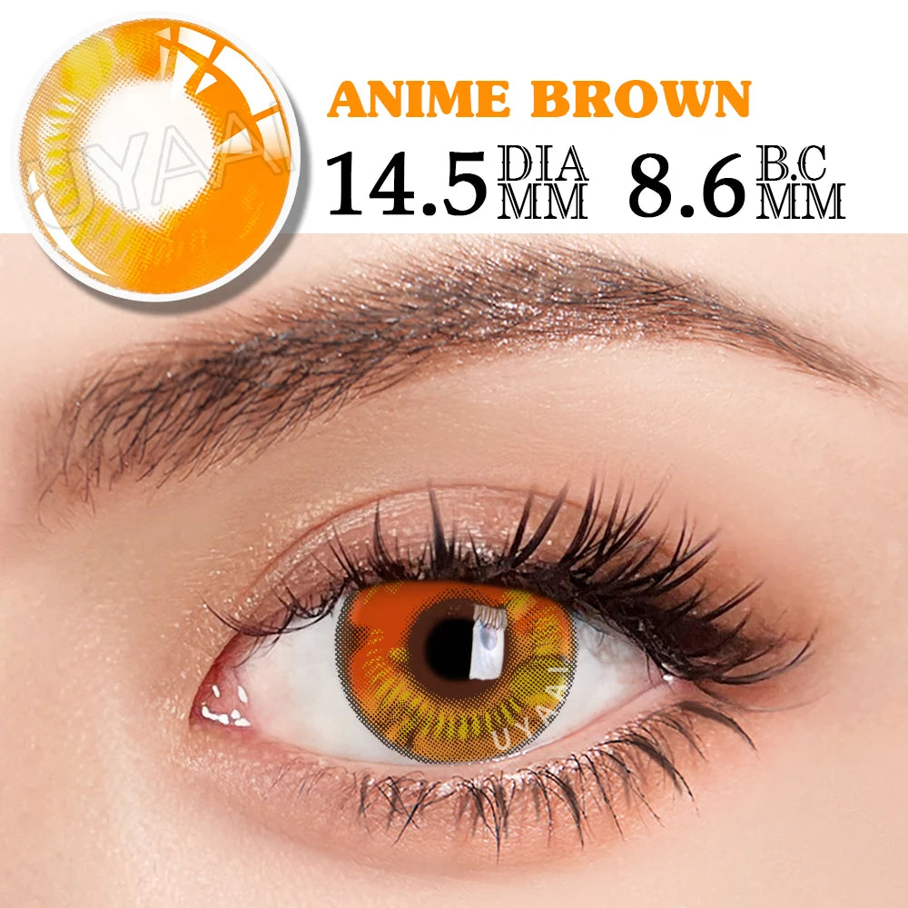 Cosplay Anime Eyes Lenses Nebulos Series Makeup Beauty Contact Lenses Cosmetic