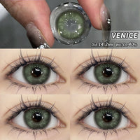 Color Contact Lenses for Eyes Natural Gray Contact Lens Yearly Fashion Beauty Makeup EyeLenses