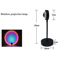 レインボーユニコーンネオン Led ナイトランプ女の子の寝室暖かい夜の光ルーム装飾 3d アクリルテーブルデスクランプギフト