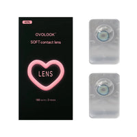 Beauty Lenses for Eyes Color Contact Lenses Natural Comestic Colored Eye Lenses Soft Eye Color Lens OVOLOOK-2pcs/pair 15 Tone
