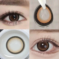 Colored Beautiful Pupil Contact Lenses Myopia Cosmetic for Eyes Artificial pupil Degree Contact  lens Prescription YMX
