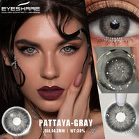 EYESHARE 1Pair Colored Contact Lenses for Eyes Gray Pupis Blue Lens Green Eye Lenses Yearly Fashion Lenses Cosmetic Eye Contacts