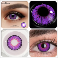 Color Cosplay Contact Lenses Halloween Yearly Eyes