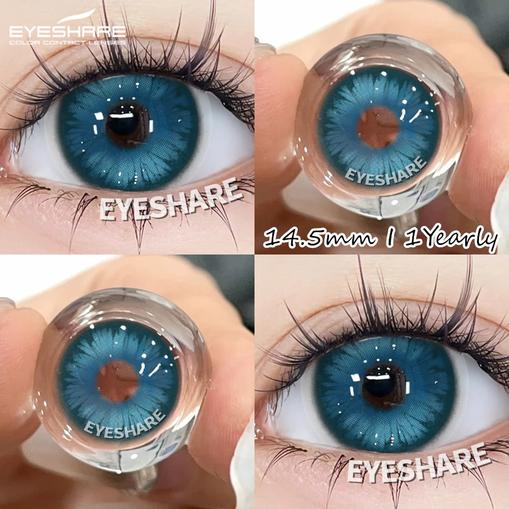 EYESHARE Cosplay Color Contact Lenses Anime Pink Beauty Contact Spring New Style Makeup Red Blue Lenses Yearly Halloween Contact
