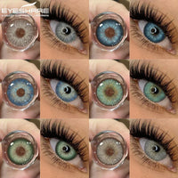 EYESHARE 1Pair Colored Contact Lenses for Eyes Gray Pupis Blue Lens Green Eye Lenses Yearly Fashion Lenses Cosmetic Eye Contacts