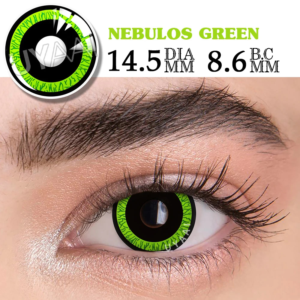 Cosplay Anime Eyes Lenses Nebulos Series Makeup Beauty Contact Lenses Cosmetic