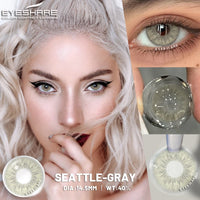 EYESHARE 1 Pair Brown Natural Colored Eye Lenses Gray Fashion Lenses Blue Eye Lens Green High Quality Cosmetics Color Contacts
