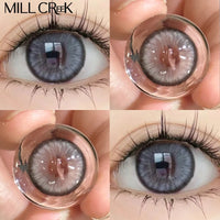 Colored Contact Lenses Myopia Cosmetic for Eyes with Diopt Artificial Beauty Pupil Degree Contact lens Prescription YMX