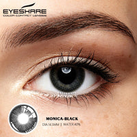 Color Lens Ocean Color Contact Lenses Beautiful Pupil Makeup Contact Lens Yearly Use Cosmetic Beauty Eye Lenses