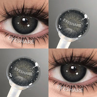 EYESHARE Colored Contact Lenses for Eyes 1 Pair Natural Look Blue Lenses Fashion Contact Lenses Blue Eye Lenses Beauty Makeup
