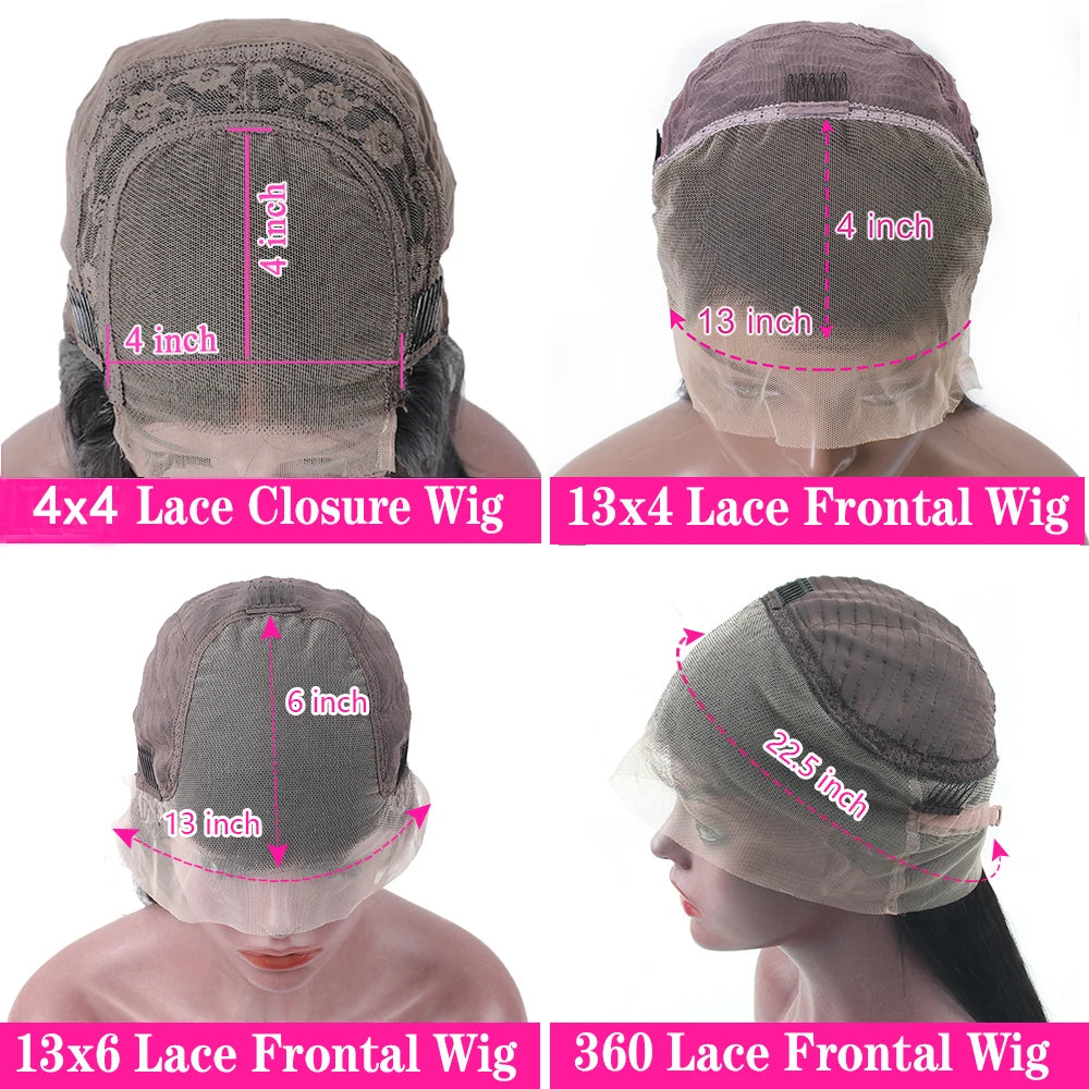 Chocolate Brown Lace Front Human Hair Wigs Pre Plucked Dark Brown Bone Straight 13x4 13x6 HD Lace frontal Wig On Sale Clearance