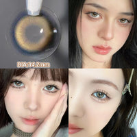 Blue Lenses  Myopia Color Contact Lenses Fashion Pupils Large Diameter Eye Colores Beauty Green Lenses OVO