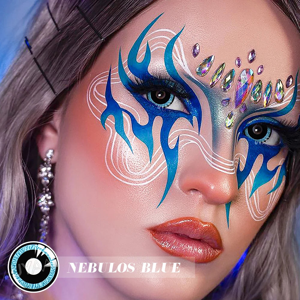 Cosplay Anime Eyes Lenses Nebulos Series Makeup Beauty Contact Lenses Cosmetic