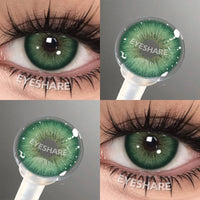 EYESHARE Colored Contact Lenses for Eyes 1 Pair Natural Look Blue Lenses Fashion Contact Lenses Blue Eye Lenses Beauty Makeup